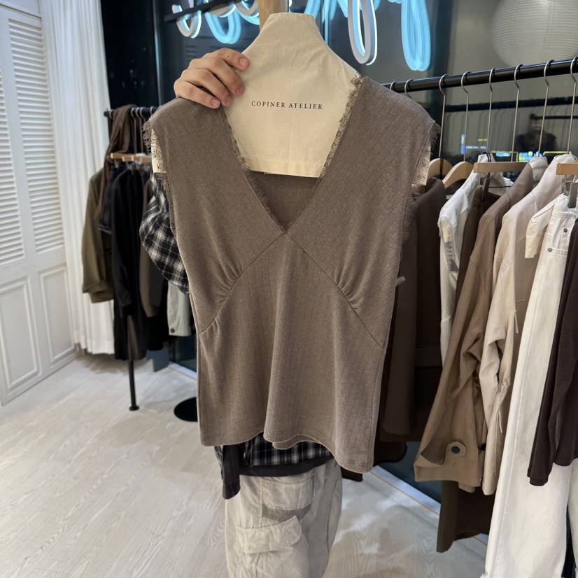 COPINER韓國直郵女裝新款時尚真品推薦人氣休閑熱賣吊帶背心COPINER吊帶/背心圖色2