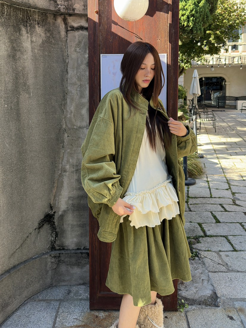 81 MARKET-L東大門代購女裝新款時尚推薦真品套裝燈芯絨81 MARKET-L套裝