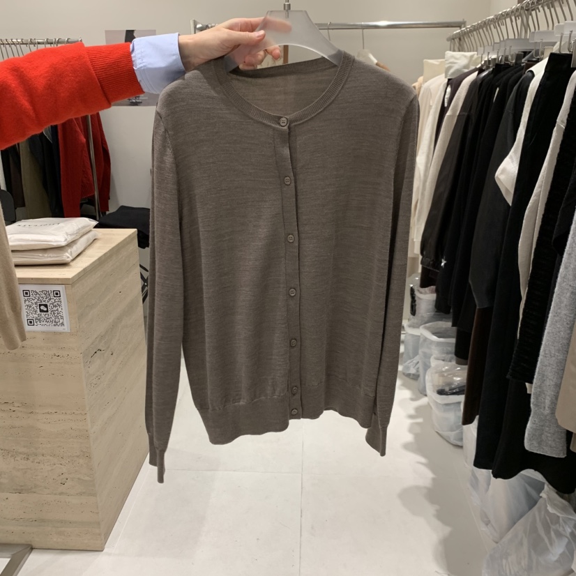 JANIE韓國代購女士新品推薦休閑人氣時尚熱賣真品開衫JANIE開衫圖色1