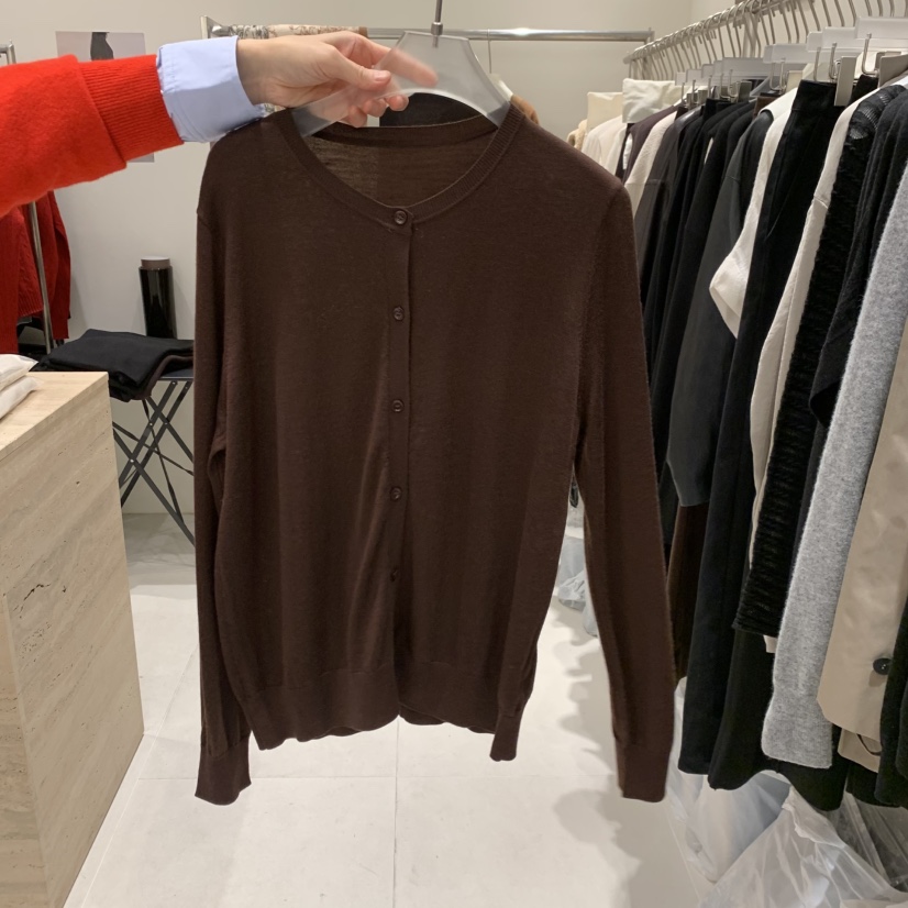 JANIE韓國代購女士新品推薦休閑人氣時尚熱賣真品開衫JANIE開衫圖色2