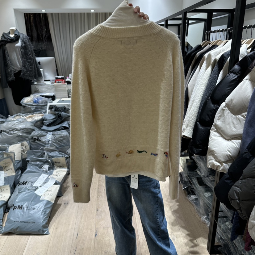 BRUNI/RICOTTA東大門直郵女裝新品真品休閑熱賣人氣開衫BRUNI/RICOTTA開衫