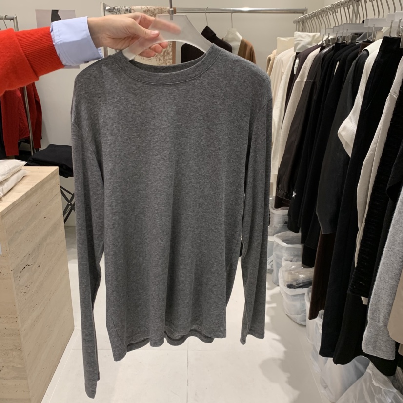 JANIE東大門代購女裝新品時尚推薦真品人氣熱賣長袖T恤天絲JANIE長袖T恤圖色4