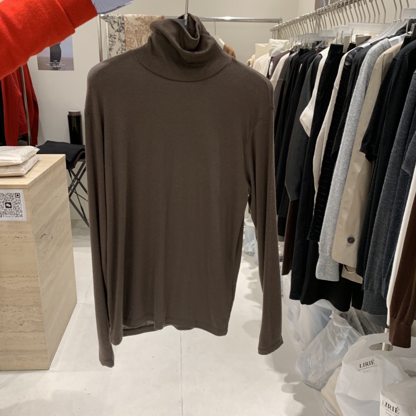 JANIE韓國代購女士新品人氣時尚熱賣休閑真品長袖T恤天絲JANIE長袖T恤圖色3