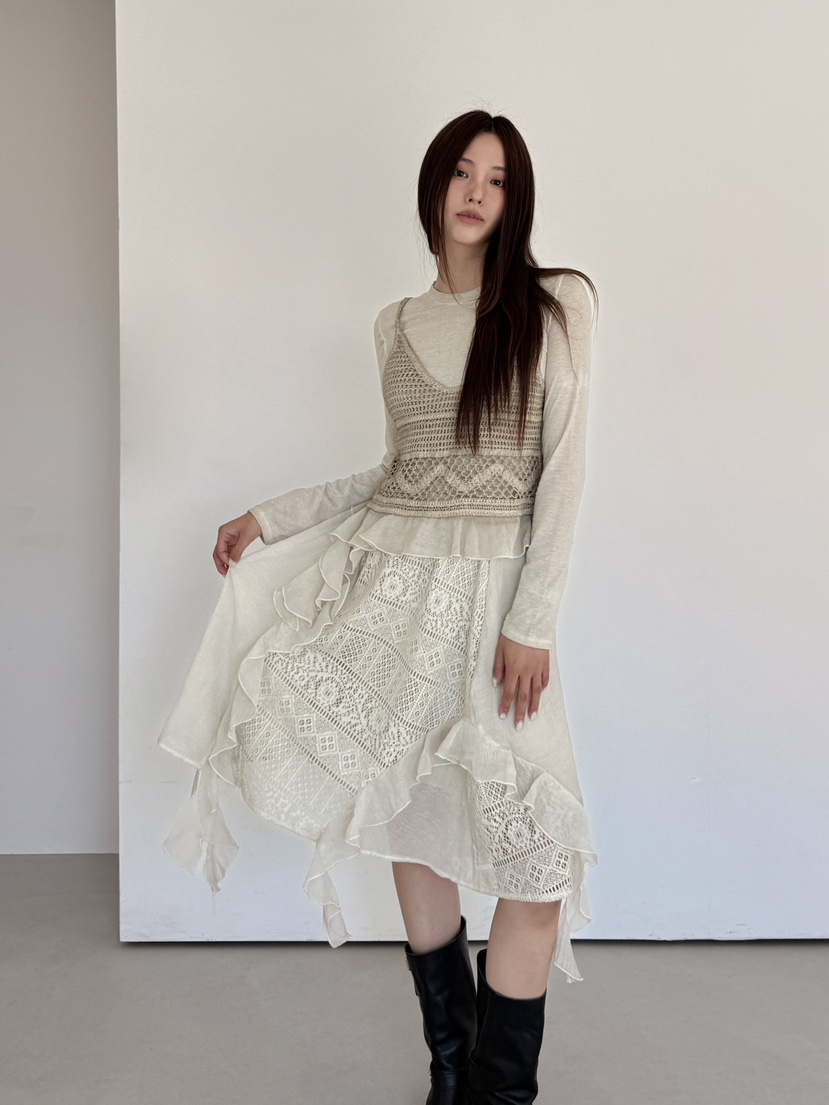 81 MARKET-L東大門直郵女士新品時尚真品休閑半身裙中短裙81 MARKET-L半身裙/中短裙