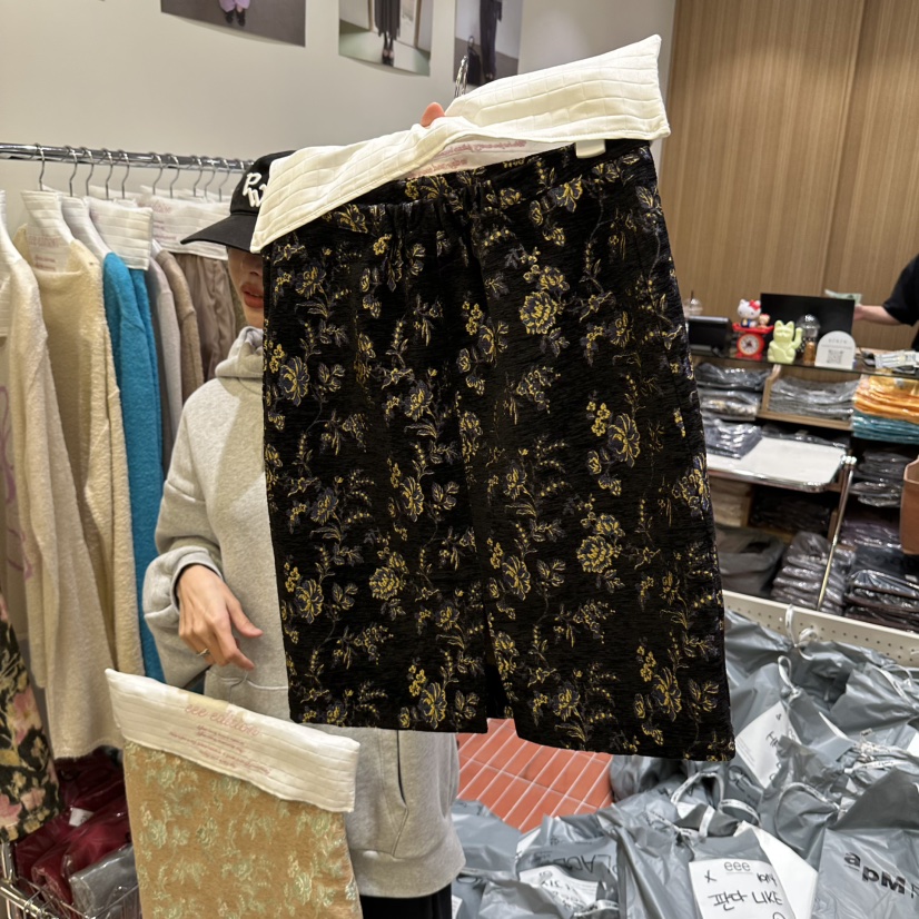 EEE東大門代購女裝新品推薦熱賣人氣真品休閑半身裙中短裙EEE半身裙/中短裙