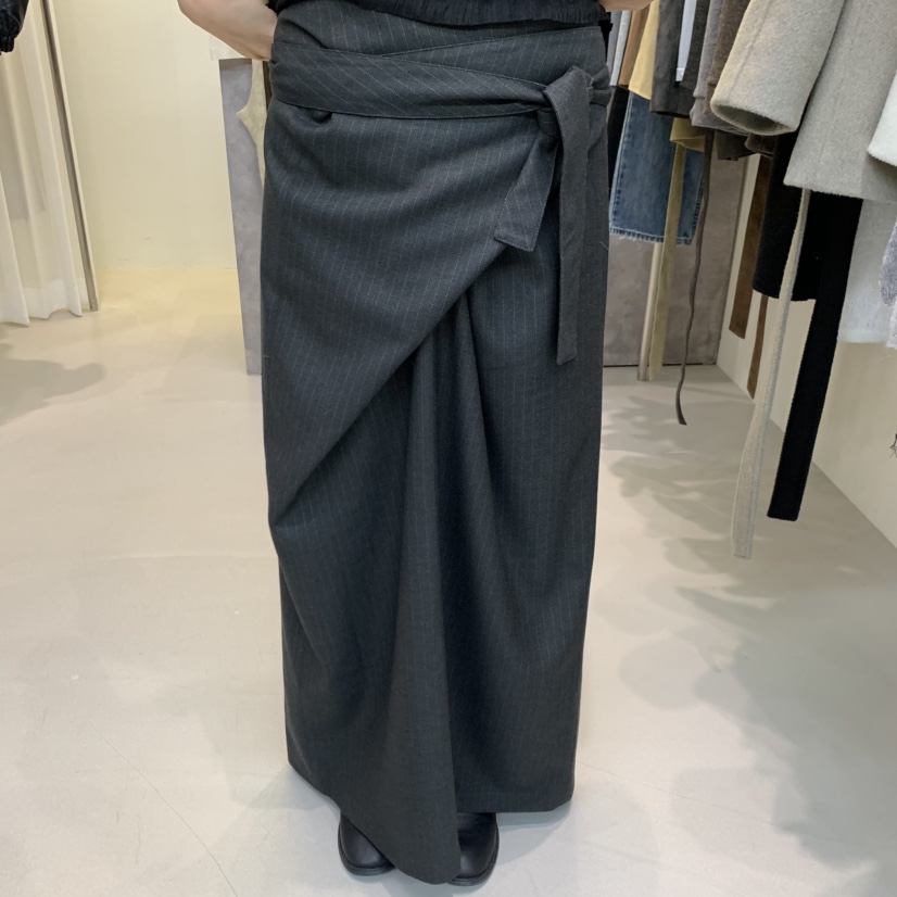 HWAE AND韓國直郵女裝新款休閑人氣時尚推薦熱賣真品長裙HWAE AND長裙圖色1灰