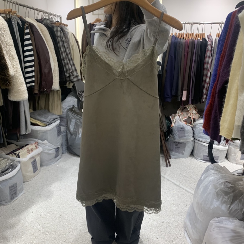OASISSEOUL東大門代購女裝新款人氣連衣裙不含內搭吊帶裙OASISSEOUL連衣裙圖色2