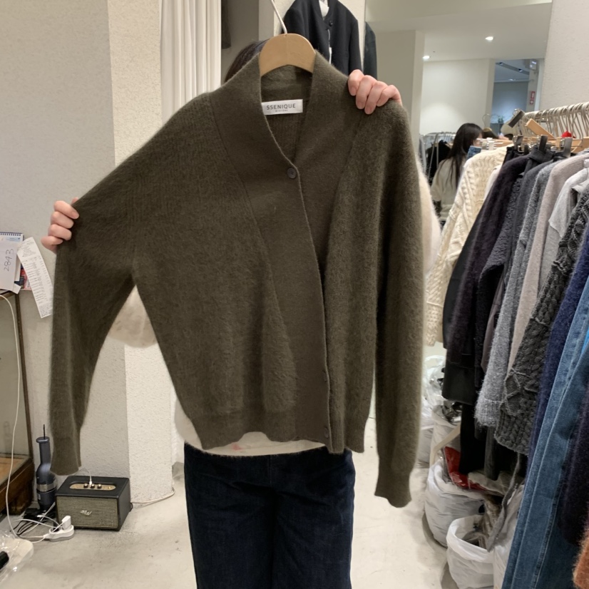 SSENIQUE韓國代購女裝新款時尚真品休閑人氣推薦開衫開衫SSENIQUE開衫圖色1