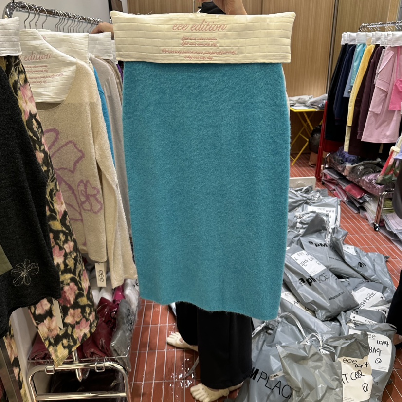 EEE東大門代購女士新款人氣熱賣時尚真品推薦半身裙中短裙EEE半身裙/中短裙圖色1