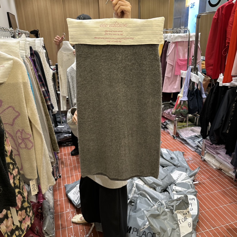 EEE東大門代購女士新款人氣熱賣時尚真品推薦半身裙中短裙EEE半身裙/中短裙圖色3