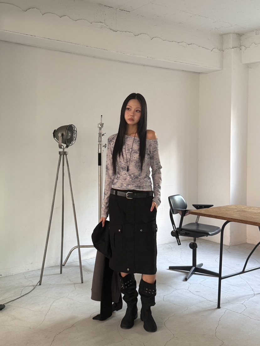 MORE THAN-P韓國代購女士新品真品時尚人氣推薦長袖T恤MORE THAN長袖T恤