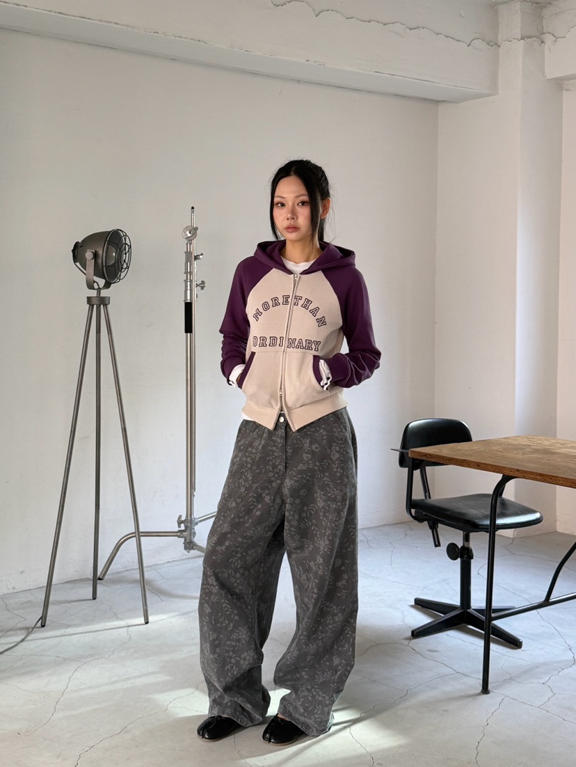 MORE THAN-P東大門實拍女裝新款人氣熱賣休閑真品衛衣拉鏈MORE THAN衛衣