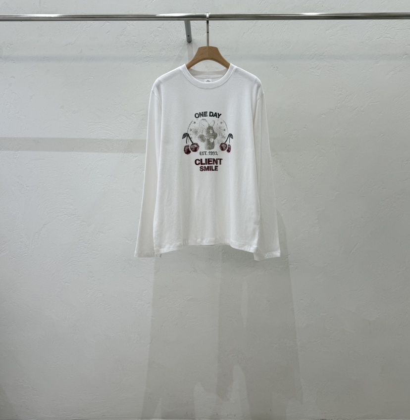 ABLERING東大門實拍女裝新品人氣真品推薦熱賣休閑長袖T恤ABLE STANDARD/ABLERING長袖T恤圖色1