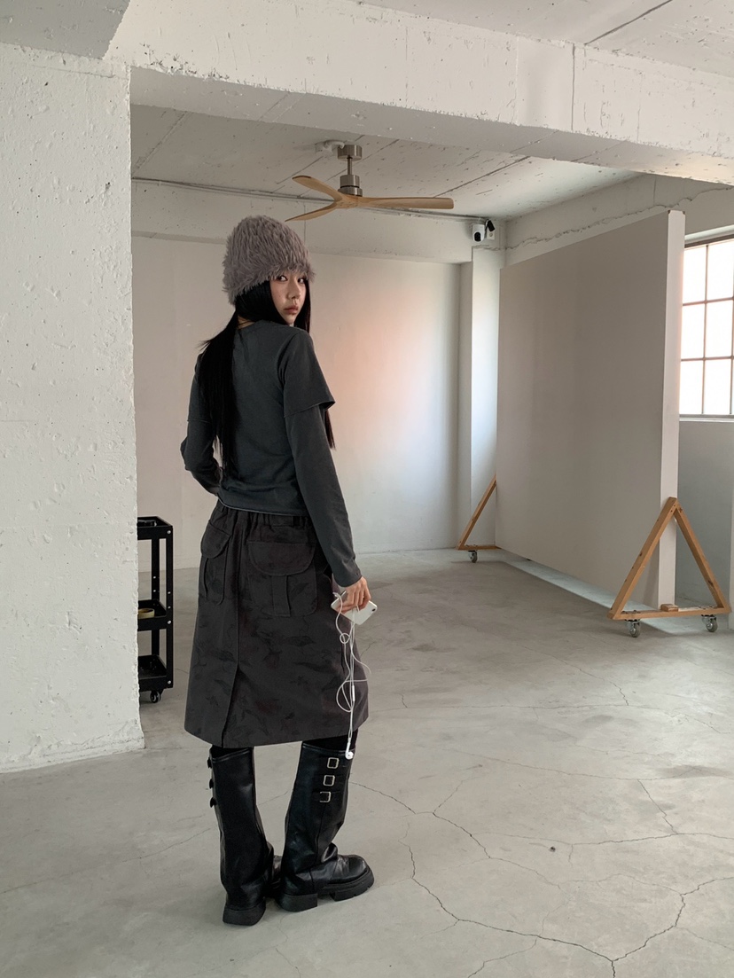 MORE THAN-P韓國直郵女裝新品人氣真品時尚半身裙中短裙MORE THAN半身裙/中短裙
