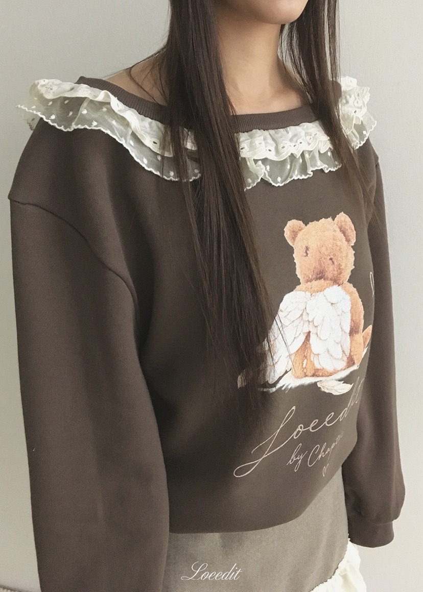 LOEEDIT東大門實拍女士新品真品熱賣時尚推薦人氣衛衣加絨LOEEDIT衛衣