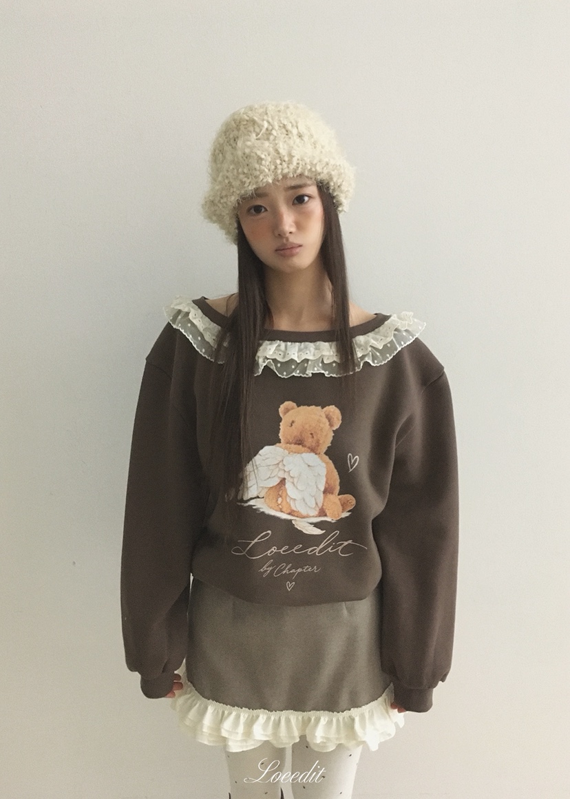 LOEEDIT東大門實拍女士新品真品熱賣時尚推薦人氣衛衣加絨LOEEDIT衛衣
