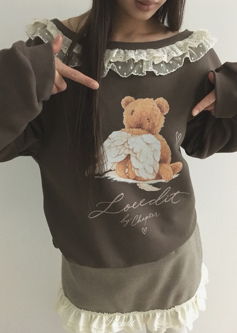 LOEEDIT東大門實拍女士新品真品熱賣時尚推薦人氣衛衣加絨LOEEDIT衛衣