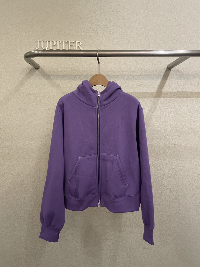 JUPITER東大門實拍女士新款時尚人氣真品熱賣衛衣拉鏈加絨JUPITER衛衣圖色3