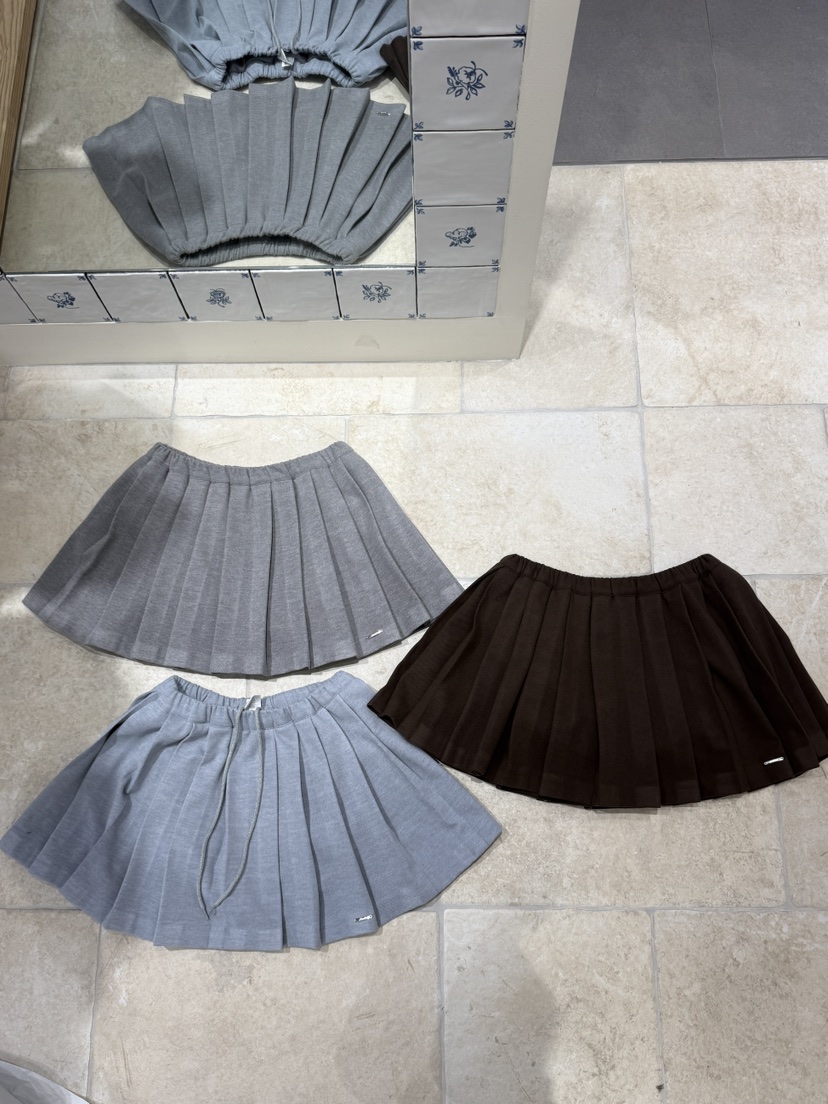 LOEEDIT東大門實拍女士新品休閑推薦人氣熱賣真品裙褲褶裥LOEEDIT裙褲