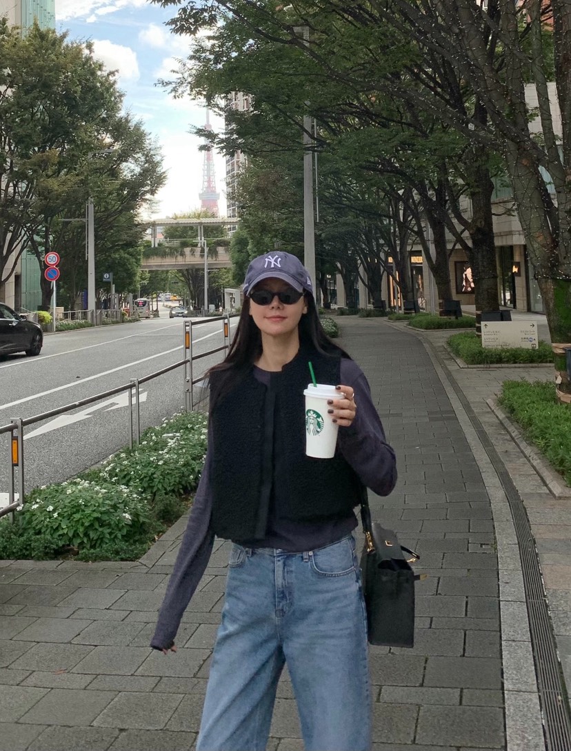空東大門直郵女士新款休閑人氣真品熱賣推薦馬甲不含內搭COURGETTE馬甲圖色1