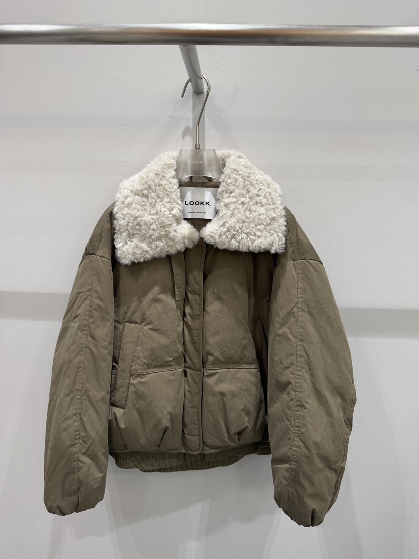 LOOKK/MIMME東大門實拍女裝新款推薦熱賣短款羽絨服鴨絨LOOKK/MIMME短款羽絨服圖色4