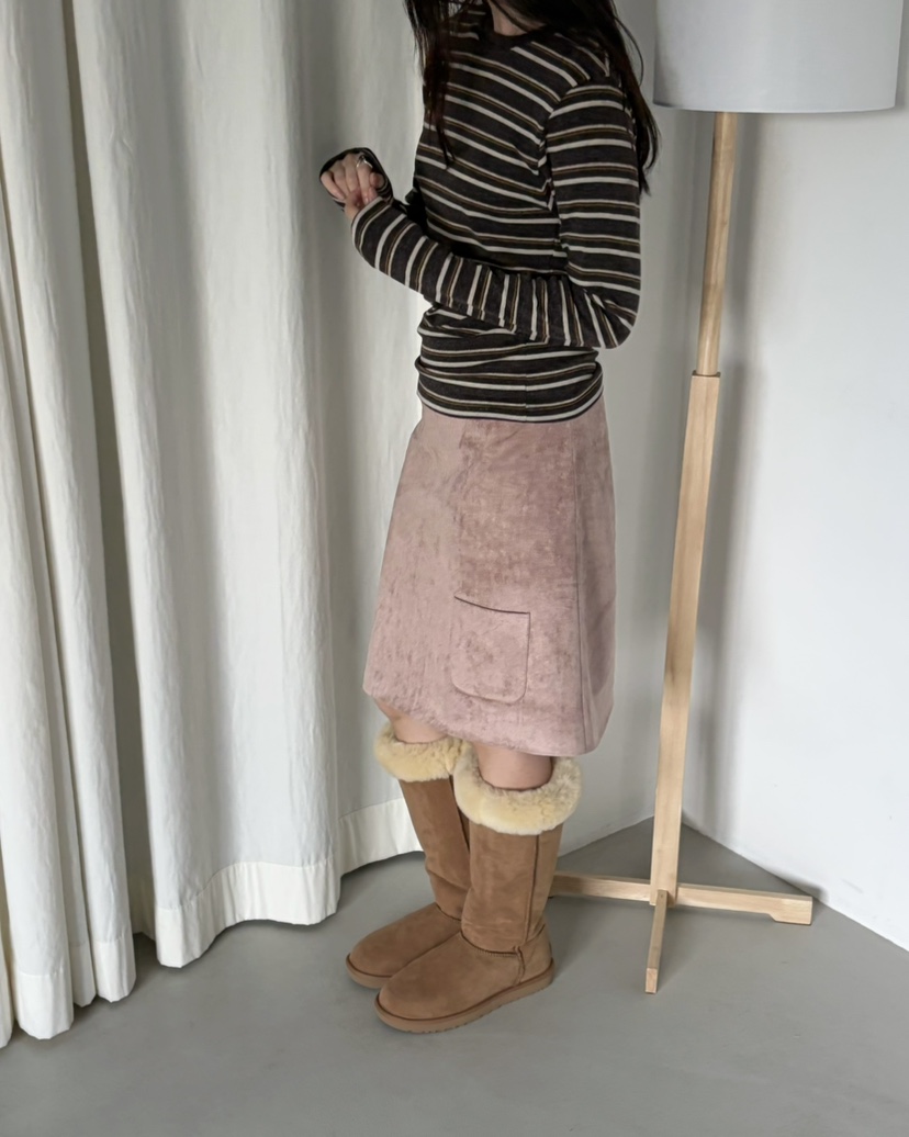 PEBBLE東大門實拍女士新款人氣真品推薦熱賣休閑長袖T恤條紋PEBBLE長袖T恤