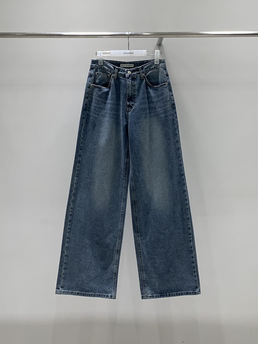 LOVE MOMENT東大門實拍女裝新品休閑真品時尚推薦牛仔褲LOVE MOMENT牛仔褲圖色1