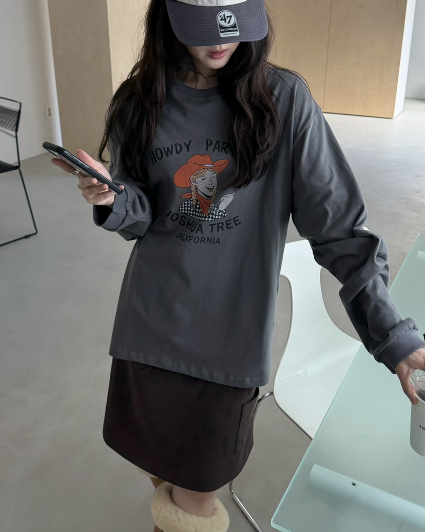 PEBBLE東大門實拍女士新品熱賣休閑真品人氣時尚推薦長袖T恤PEBBLE長袖T恤