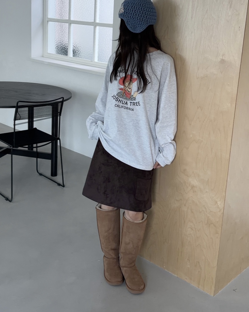 PEBBLE東大門實拍女士新品熱賣休閑真品人氣時尚推薦長袖T恤PEBBLE長袖T恤