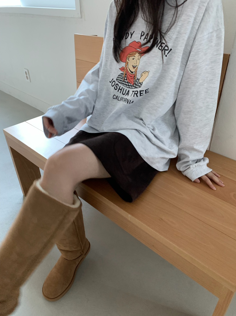 PEBBLE東大門實拍女士新品熱賣休閑真品人氣時尚推薦長袖T恤PEBBLE長袖T恤