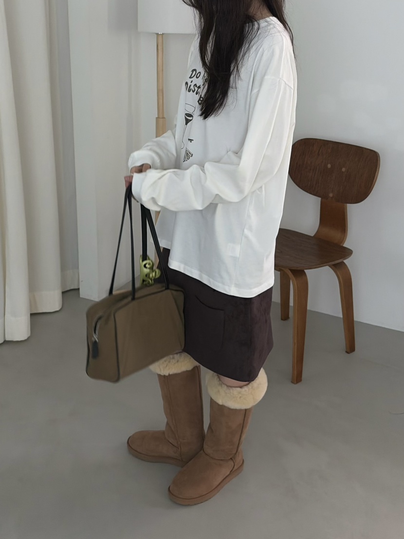 PEBBLE韓國代購女裝新品人氣真品熱賣推薦時尚休閑長袖T恤PEBBLE長袖T恤