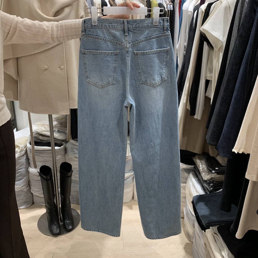 LOVE SOME韓國直郵女裝新品熱賣推薦休閑人氣真品牛仔褲LOVE SOME牛仔褲