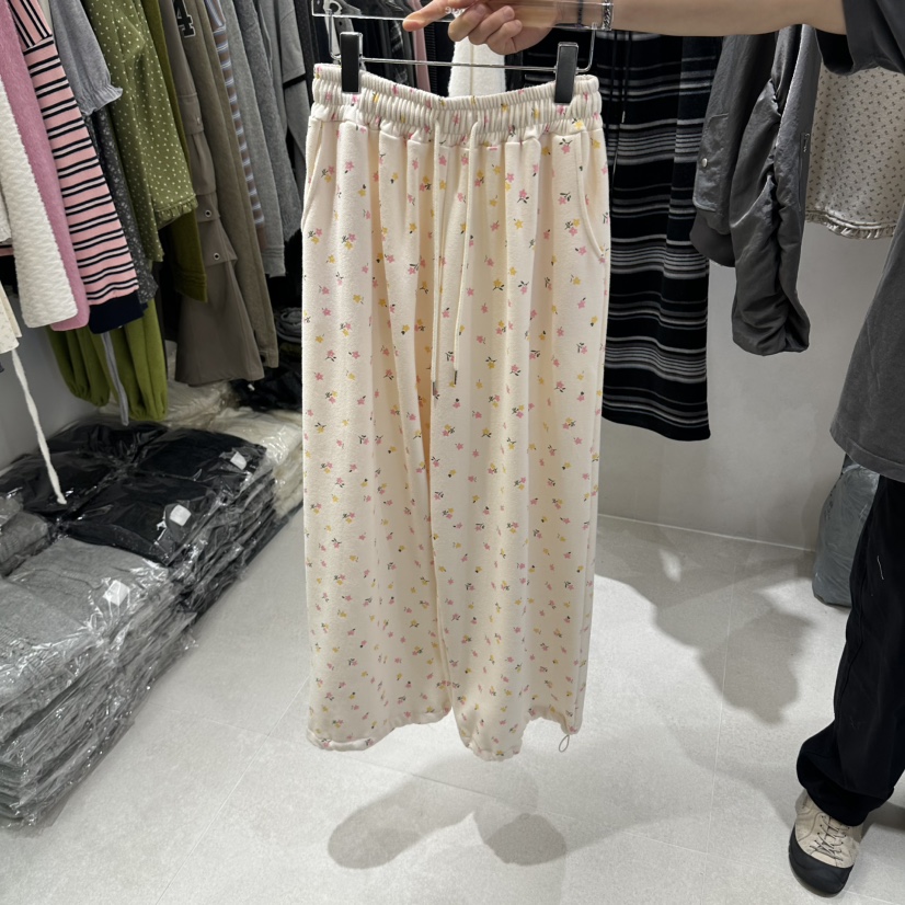 ANDE東大門直郵女士新品真品推薦休閑時尚休閑褲羊毛褲加絨ANDE休閑褲圖色1