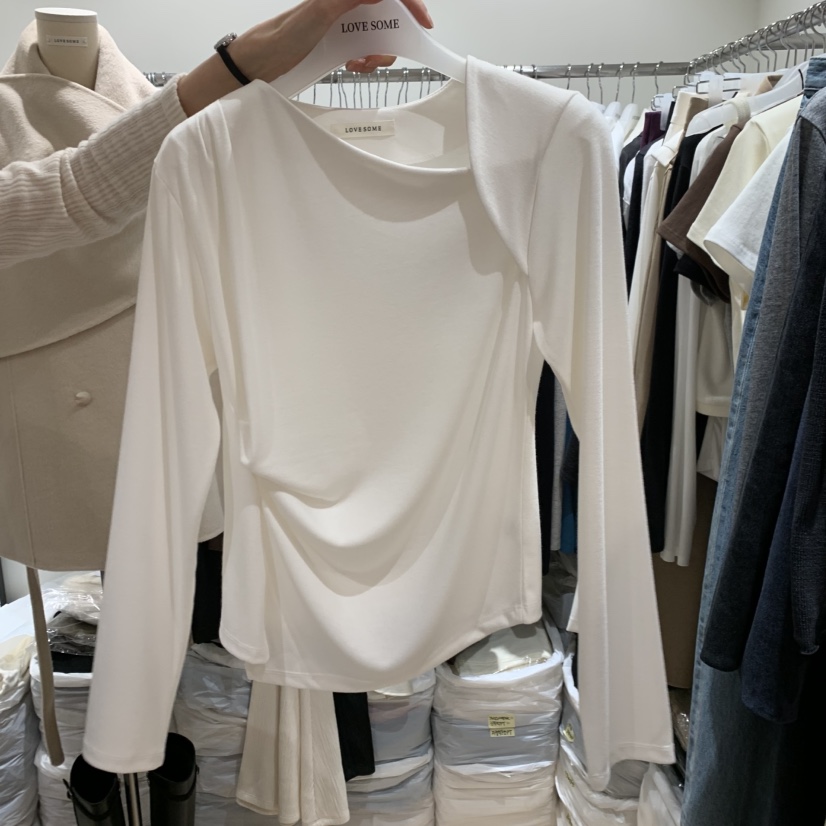 LOVE SOME東大門實拍女裝新品休閑推薦人氣時尚熱賣長袖T恤LOVE SOME長袖T恤圖色3