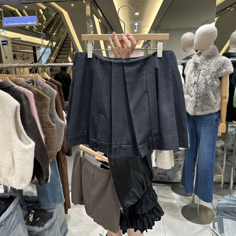 XPARTY韓國直郵女士新品休閑熱賣真品推薦時尚人氣裙褲XPARTY裙褲圖色2