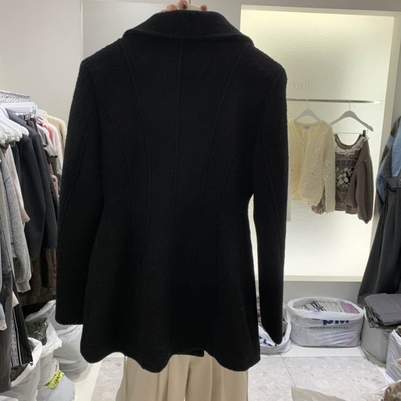 TYCHE東大門代購女裝新款休閑人氣熱賣真品推薦時尚短款大衣TYCHE短款大衣