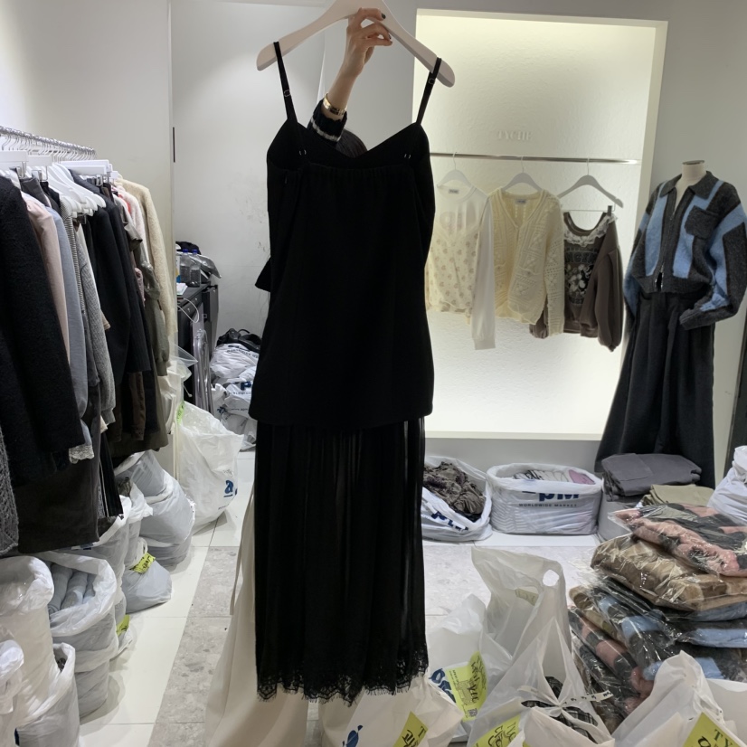 TYCHE韓國代購女士新品熱賣人氣時尚休閑真品推薦連衣裙OPSTYCHE連衣裙