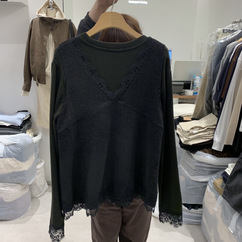 ANN MARGRET東大門直郵女裝新品推薦吊帶背心不含內搭蕾絲GRETA.Y吊帶/背心