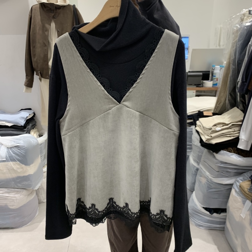 ANN MARGRET東大門直郵女裝新品推薦吊帶背心不含內搭蕾絲GRETA.Y吊帶/背心圖色1