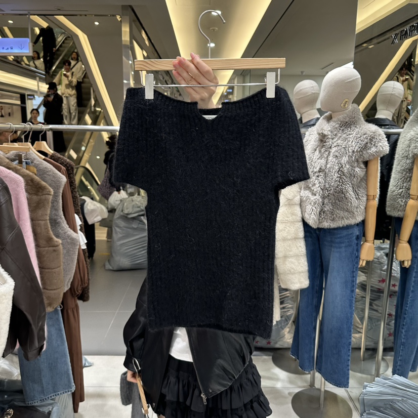 XPARTY東大門代購女士新品推薦休閑真品時尚熱賣人氣針織衫XPARTY針織衫圖色3