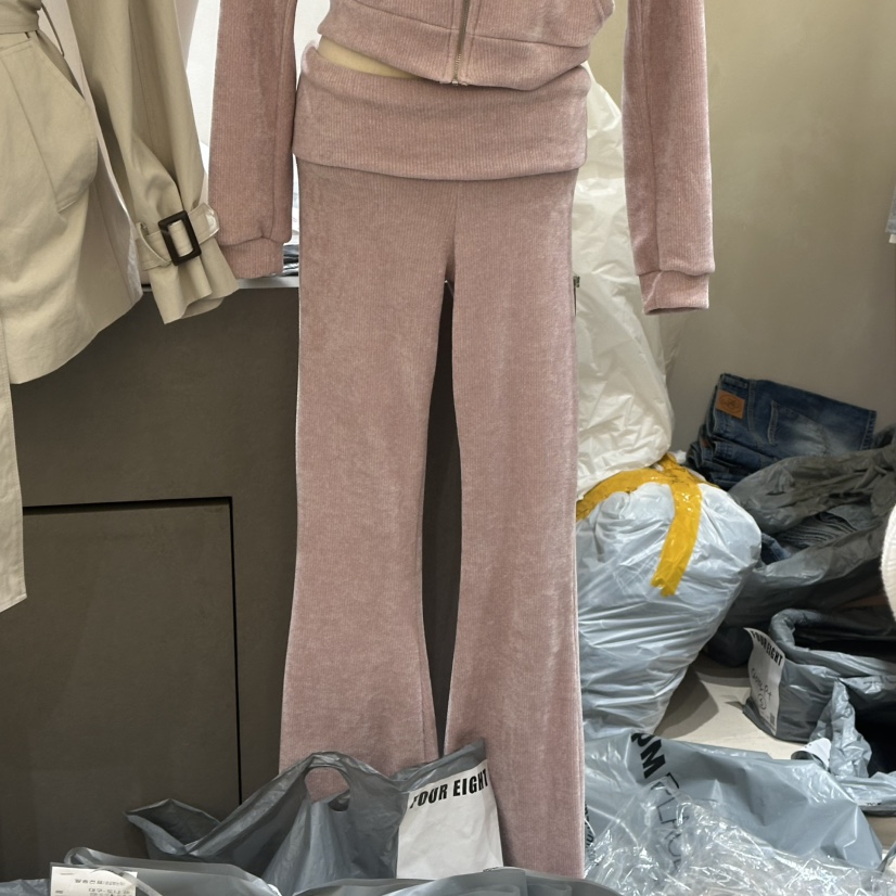 FOUREIGHT韓國直郵女士新款熱賣真品推薦人氣休閑褲喇叭褲FOUR EIGHT休閑褲圖色1
