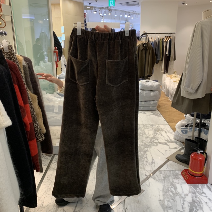 ALMOND韓國代購女裝新品時尚休閑推薦人氣熱賣真品休閑褲ALMOND休閑褲