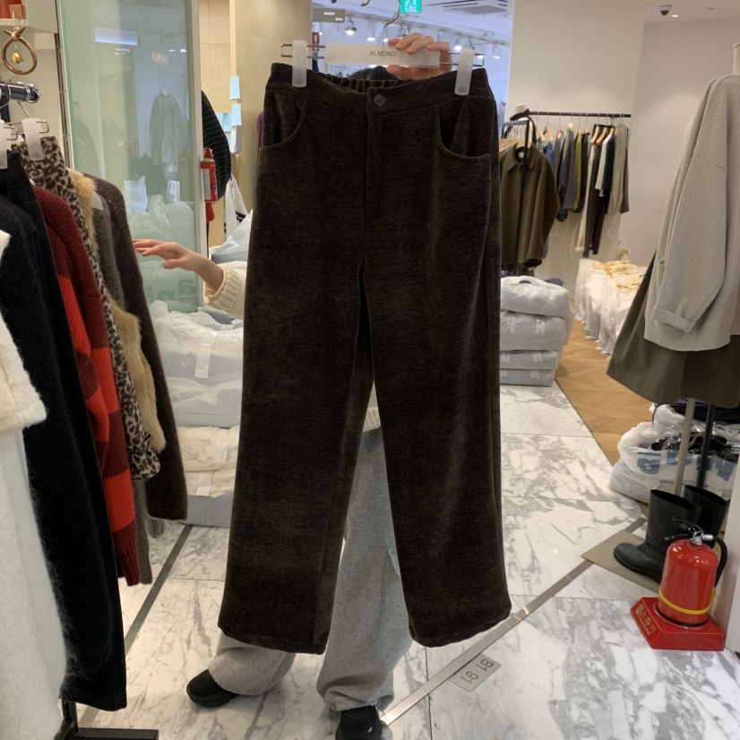 ALMOND韓國代購女裝新品時尚休閑推薦人氣熱賣真品休閑褲ALMOND休閑褲圖色1