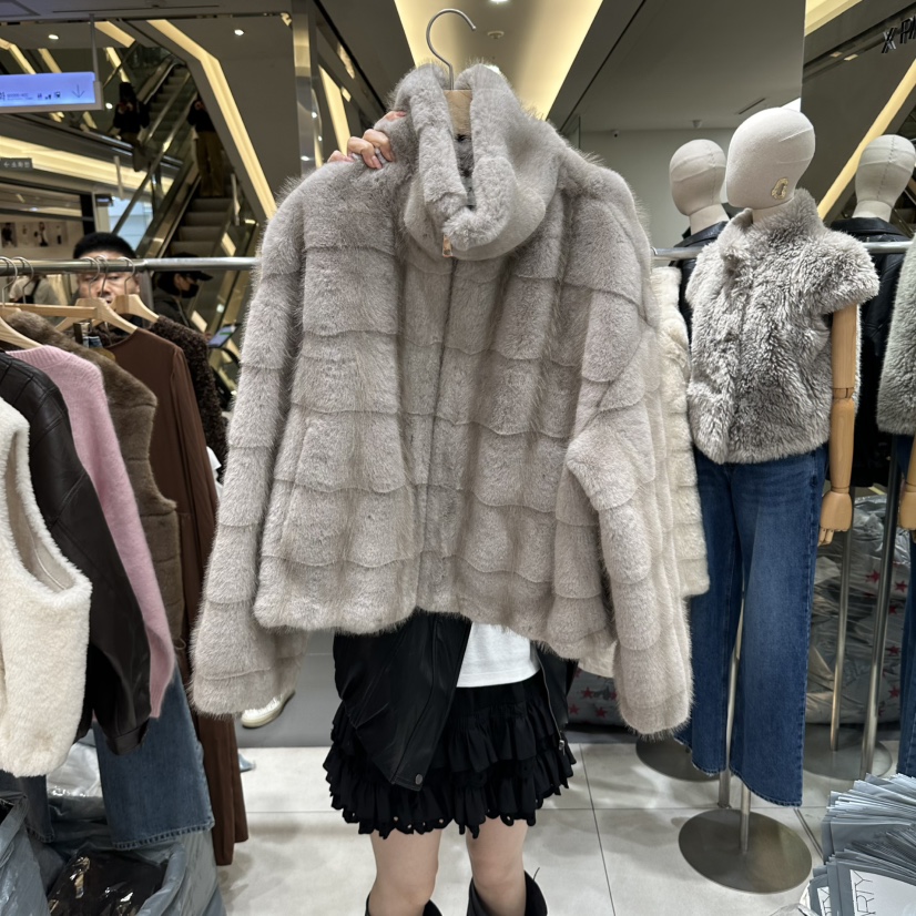 XPARTY韓國代購女士新款人氣熱賣時尚推薦休閑真品短款大衣XPARTY短款大衣圖色2