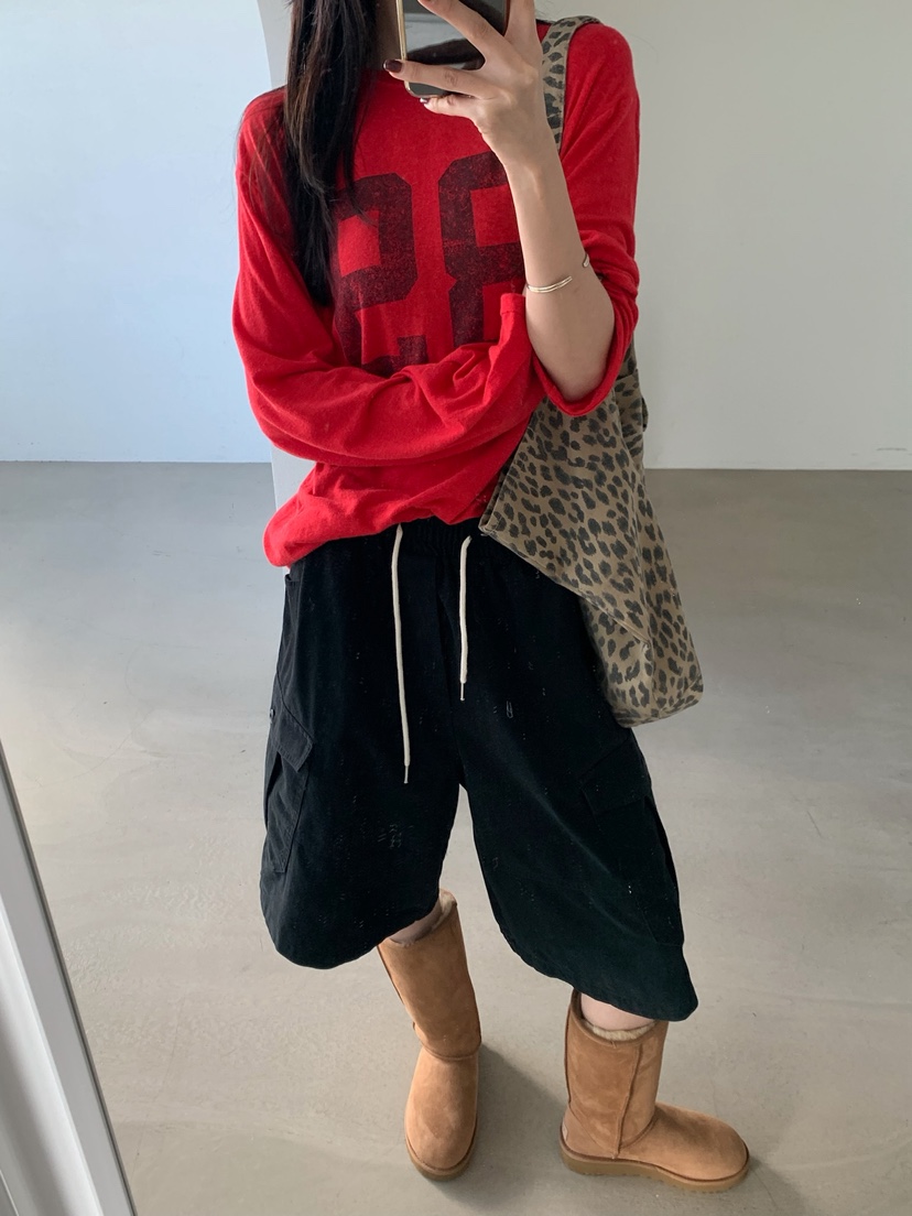 VERANDA韓國直郵女裝新品真品人氣時尚熱賣長袖T恤安哥拉VERANDA長袖T恤