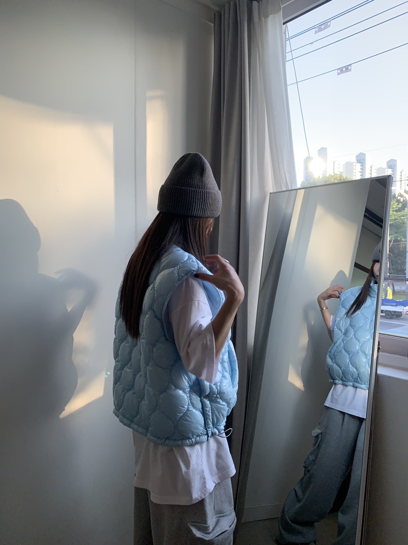 OKIE韓國代購女士新品熱賣休閑時尚推薦人氣真品馬甲加厚OKIE馬甲