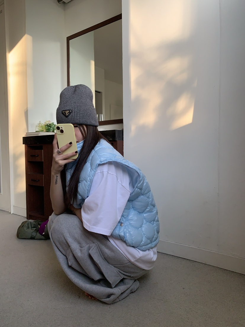 OKIE韓國代購女士新品熱賣休閑時尚推薦人氣真品馬甲加厚OKIE馬甲