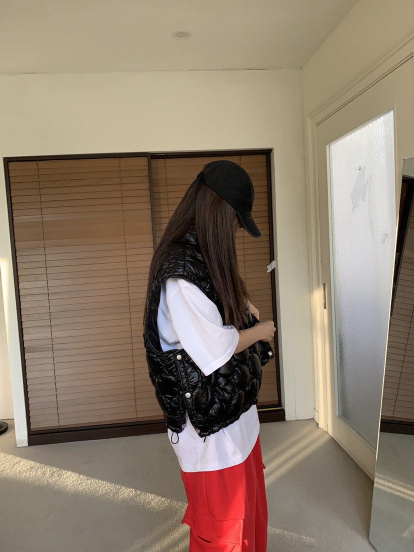 OKIE韓國代購女士新品熱賣休閑時尚推薦人氣真品馬甲加厚OKIE馬甲