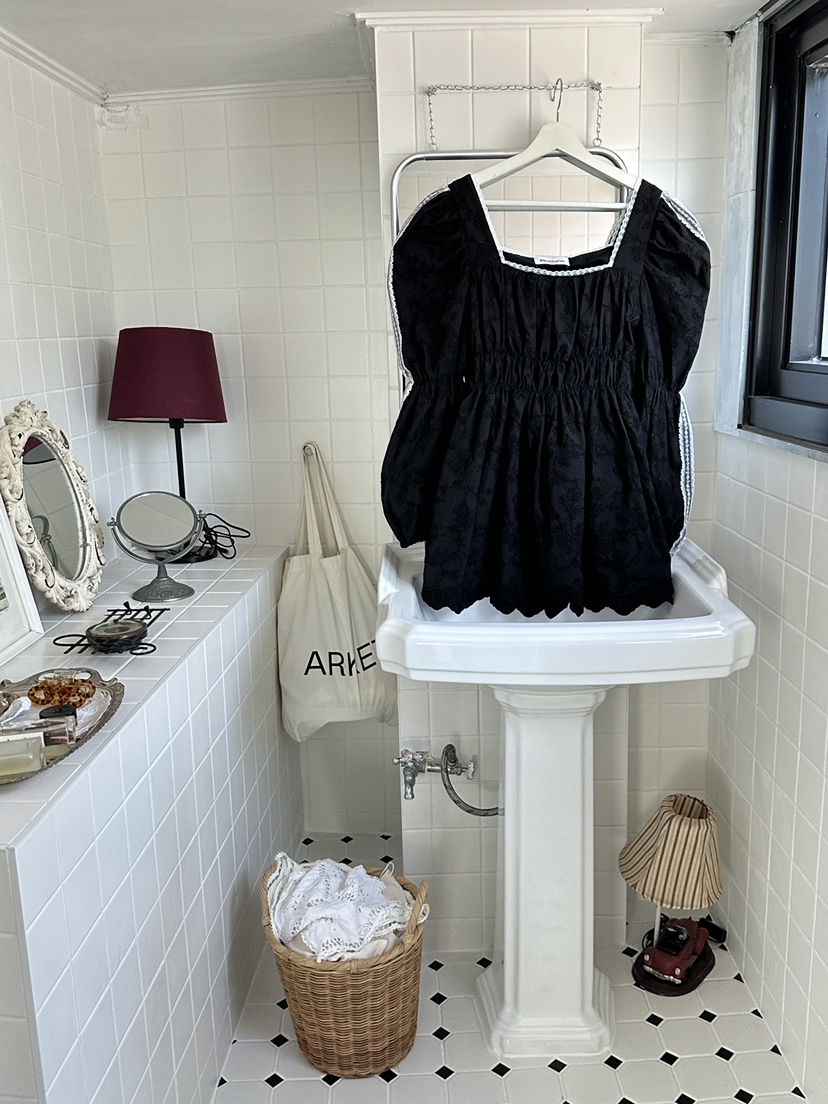 PLATFORM-L韓國代購女士新品時尚熱賣真品推薦連衣裙刺繡PLATFORM-L連衣裙