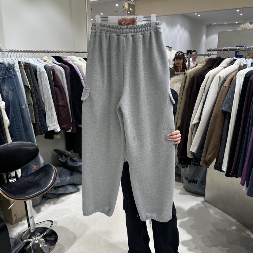 BENE韓國代購女士新品職業推薦休閑人氣時尚休閑褲加絨抓絨SHOP BENE_Bene休閑褲